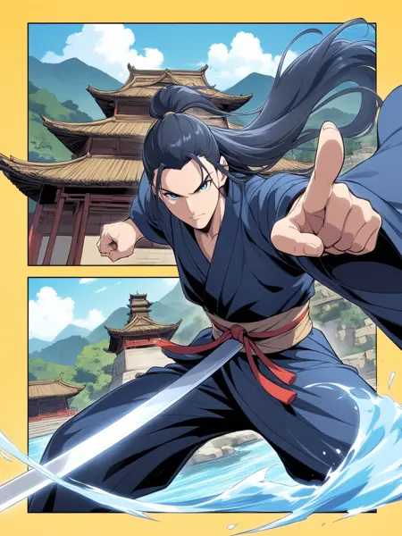 FRESH IDEAS@HONG KONG MARTIAL ARTS COMIC STYLE