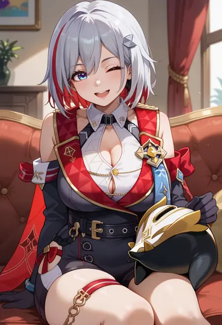 Topaz and Numby - Honkai Star Rail - [PonyXL]