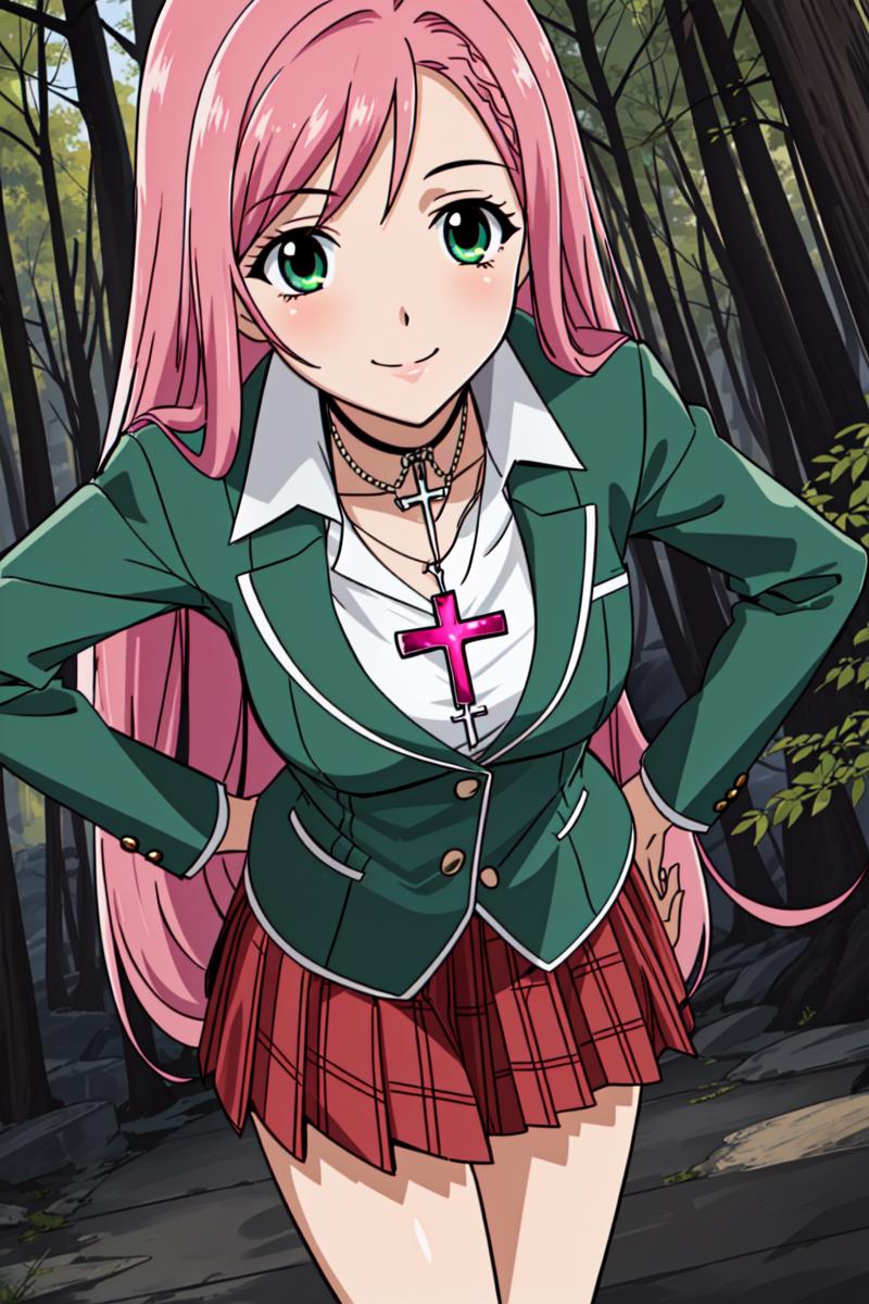 Anime Character - Rosario Vampire - Akashiya Moka - v01 Review | Civitai