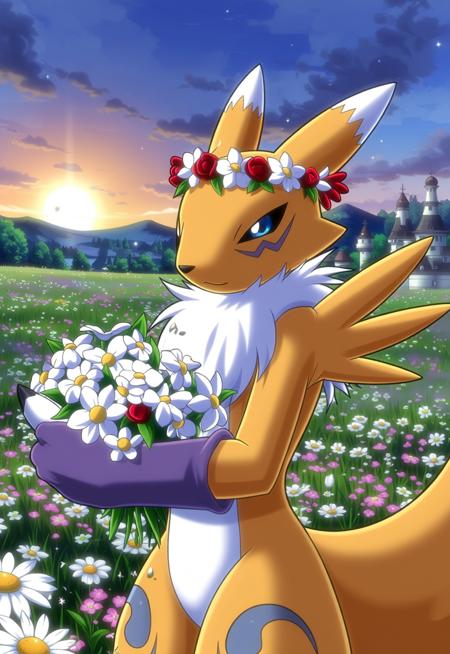qwen Image Renamon Digimon LoRA qwen-image V1
