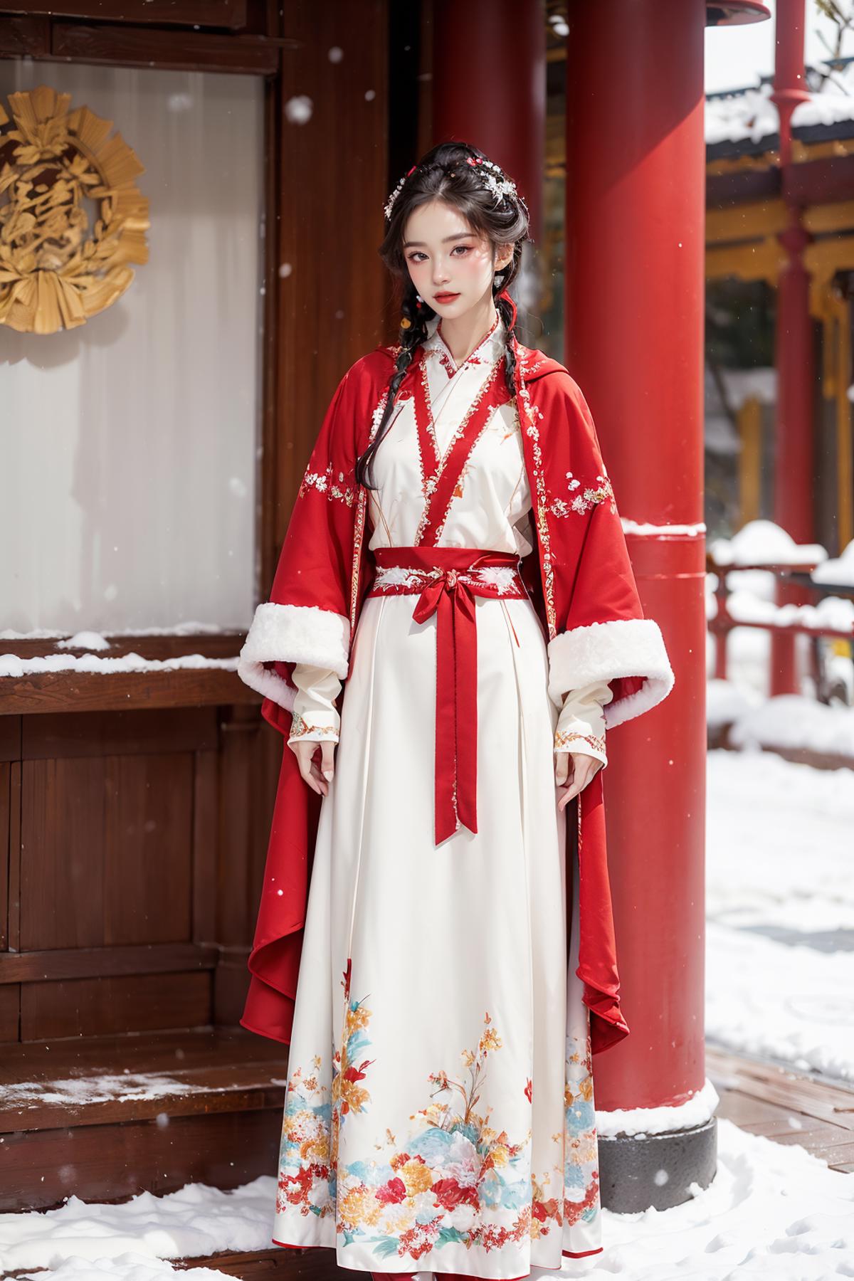 Winter Hanfu - Clothing LoRA image by AI_Misaki