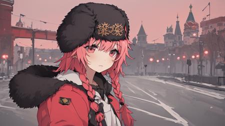 (aesthetic:0), (quality:0), (anime:0), (solo:0), (boy:0), (ushanka:0.98), [[braid]], [astolfo], [[moscow, russia]]