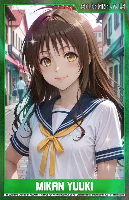 KizukiAi - To Love Ru - Yuuki Mikan LoRA [SD1 - Original V1.5]