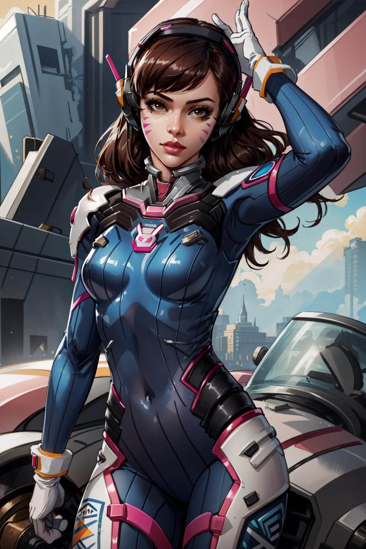  d.va (overwatch) d.va 守望先锋 image by PettankoPaizuri