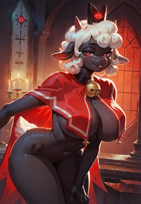 Lamb - (Cult of the Lamb) - Character Lora - [Pony]