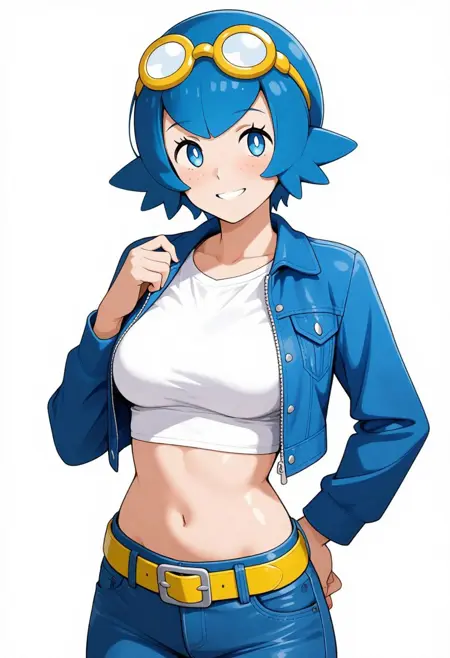 Lana: College Swim Star (Pokemon) (Citron OC)