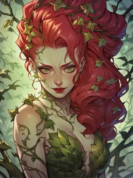 Vixon's Comic Styles - Poison Ivy