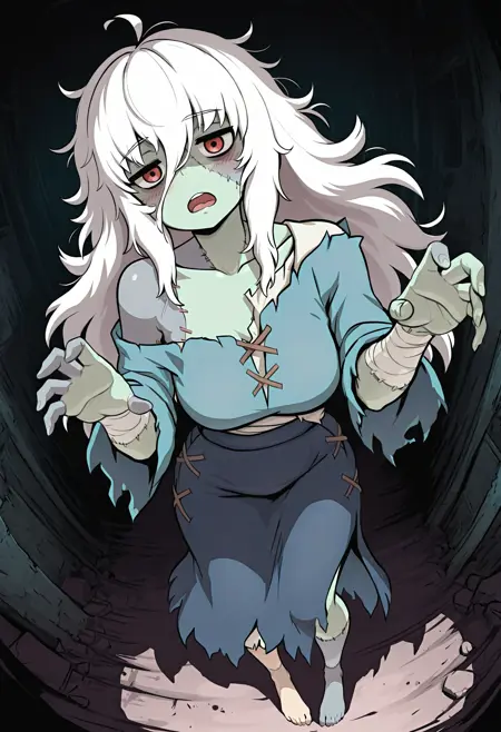 Zombie Girl - Monster Girl Encyclopedia (MGE)