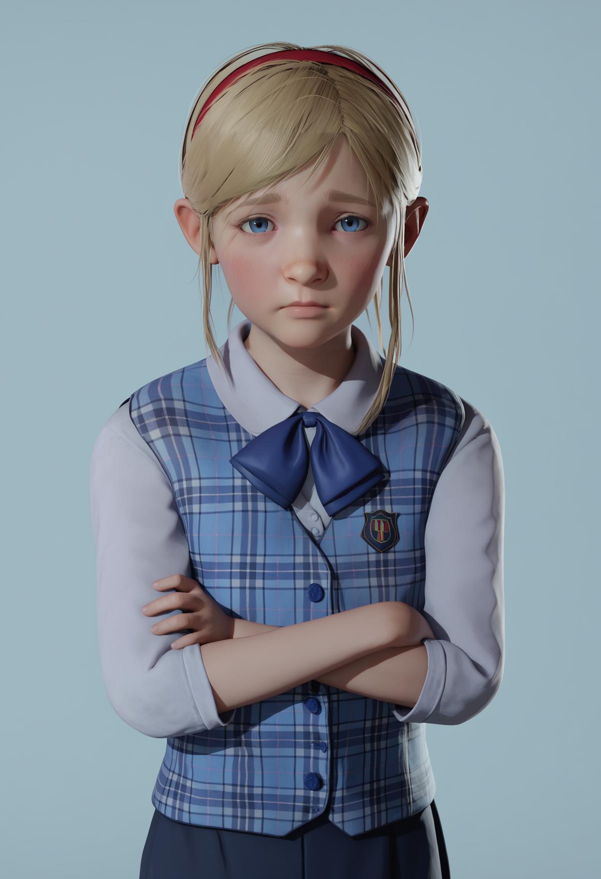 Sherry Birkin Resident Evil 2 Remake (2019) [SDXL Pony] SherryBirkin Stable Diffusion LoRA