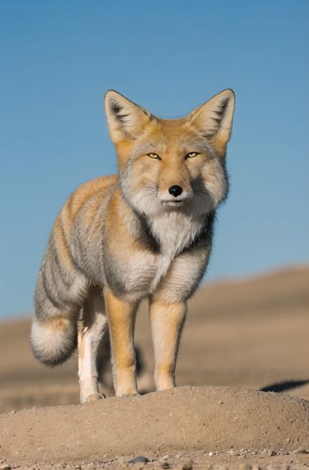 highres,realistic,4k,sky,rock,dof,mountain,tibetan,fox,tibetanfox,high detail fur
calm,small eyes,jumping <lora:Tibetanfox:0.8>