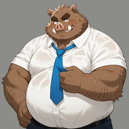 Anthro boar daddy