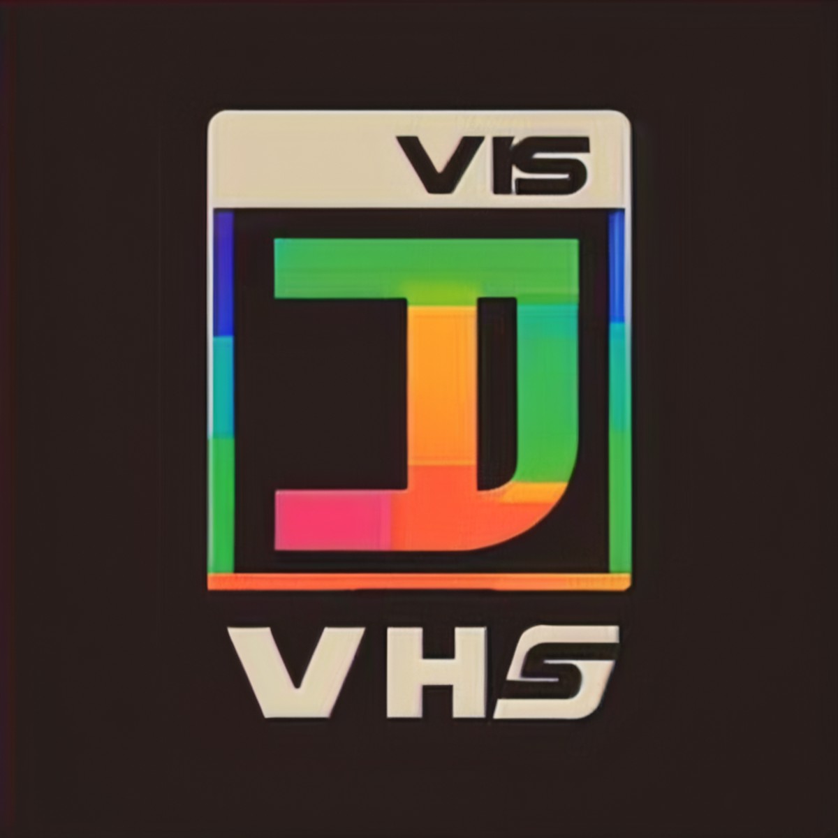 a logo :2, vhs logo, 'VHS', VHS style<lora:VHS_Style:1>
