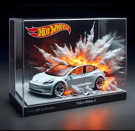 Tesla deals toy car