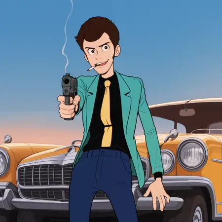 Lupin III Part I (1971) Style [Illustrious]