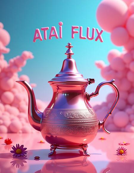 moroccan teapot Flux V1