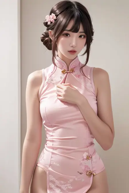Pink Qipao