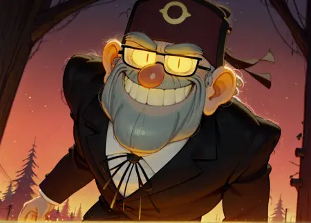 Possessed By Bill Cipher (Illustrious)