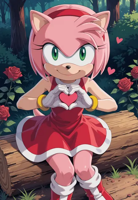 Amy Rose (Sonic X) - Pony