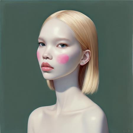 by Hsiao Ron Cheng incredible art of a girl sasha luss