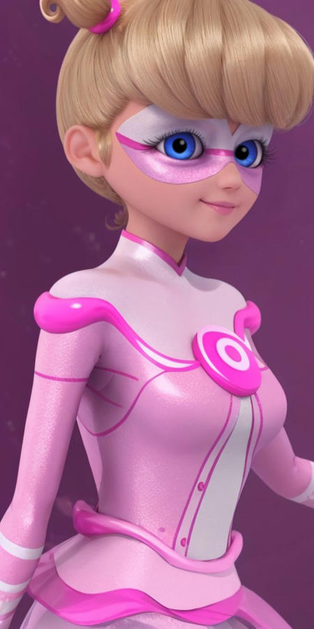 Rose Lavillant, Ladybug, Miraculous. Different models and attires. 🟤 Pigella (SD1.5)