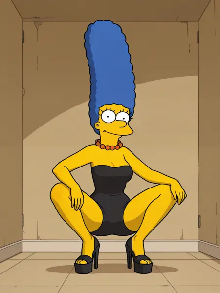 Marge Simpson (The Simpsons) PonyDiffusionXL/illustriousXL