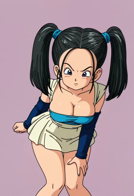 bouquet (blue dragon) character Lora