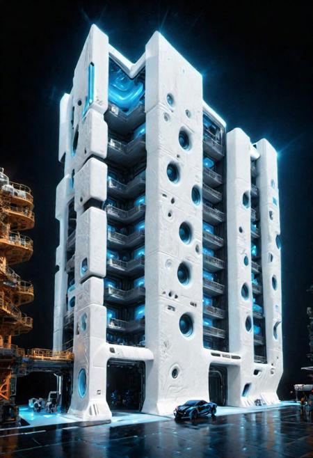 (future civilization, future street, future buildings, future vehicle:1.6), (white and blue glowing, tron, x-ray photo:1.5),
(lots modern design housing on the spacecraft, masterpiece:1.5), 
(large file, super realistic, 4k, 8K, 16k, FHD, HD, VFX , perfect, photograpy, construction sales photograpy, Interior design, super high resolution, cinematic photography:1.2),   
(extra long shot, wide-angle lens, POV, DOF:1.1), 
(creeping fogs, dust shining in the light:1.4),
(amazing, mystery, Spectacular, Luxurious, elegance, perfect design, harmonious color:1.1),
fashion design, Modern, Modernism, mystery, Spectacular, Luxurious, elegance, perfect design,
(industrial|mechanical|gritty|metallic|sci-fi|future|Organicism_style),
[Metal|Leather|Flash|Neon|Glass|Screen|carpaint_Detailed Texture: 0.7]
[[urban landscape:**|nature landscape:**:|changeable cloud:**]:0.75],
[skyscraper|building|viaduct|future city|MRT|park|neon sign_urban landscape::0.85],
(blurred background:1.4),
[(background, more_details:0.3), (more_details:0.6), (more_details:0.8),
(more_details:1.2):0.65],
ng_deepnegative_v1_75t, JuggernautNegative, epiCNegative, OverallDetail, extremely detailed, vertical, void, great lighting, shadowrun_character, shadowrun_dungeon, shadowrun_surface, shadowrun_dungeon_party, shadowrun_party, cyberpunk, netrunner, enforcer, shaman, oni, courier, neo-aztec, high-tech lowlife, masculine, feminine