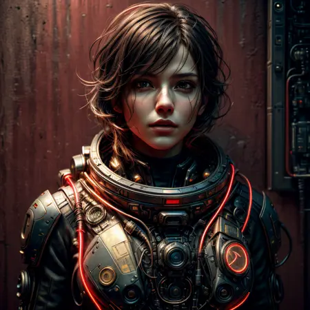 Red X Cosmonaut. LoRA