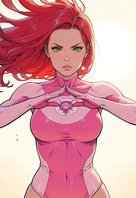 Atom Eve - Ryan Ottley Style