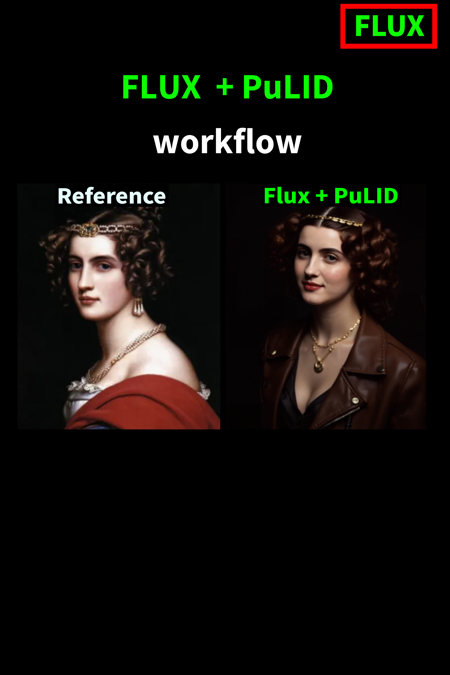 [FLUX] PuLID simple workflow (Beginner, Basic) v1.0