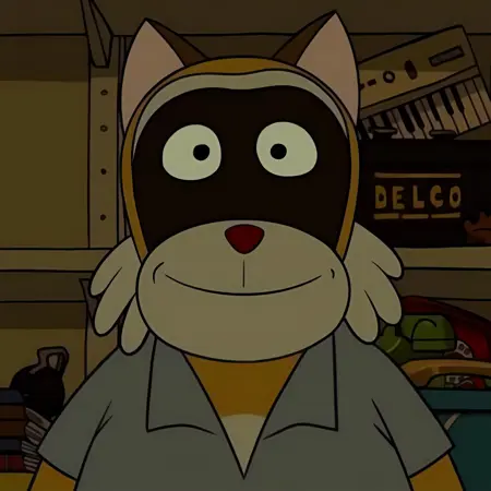 Rascal Raccoon (From. Robot Dreams) for Pony LoRA