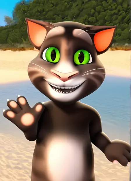 Talking tom (PonyXL V6)