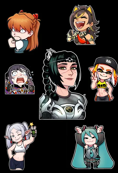 Easy Sticker - IllustriousXL - Noob LORA