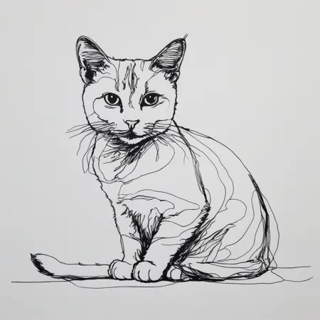 continuous line art XL -GMR