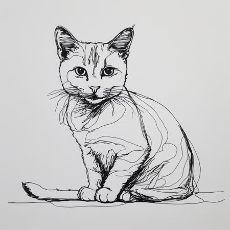 continuous line art XL -GMR continuous line art-GMR