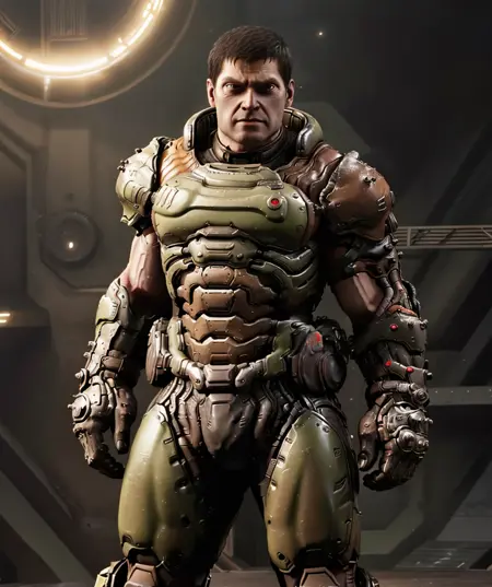 Helmetless Doom Slayer | DOOM Eternal | SD 1.5