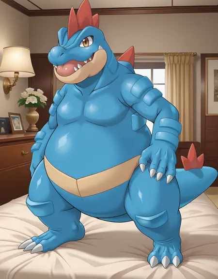 Feraligatr - Pokemon - SDXL(Pony)