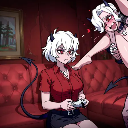 oblivious woman playing video games (Porn Meme) | Shrekman Hentai Loras