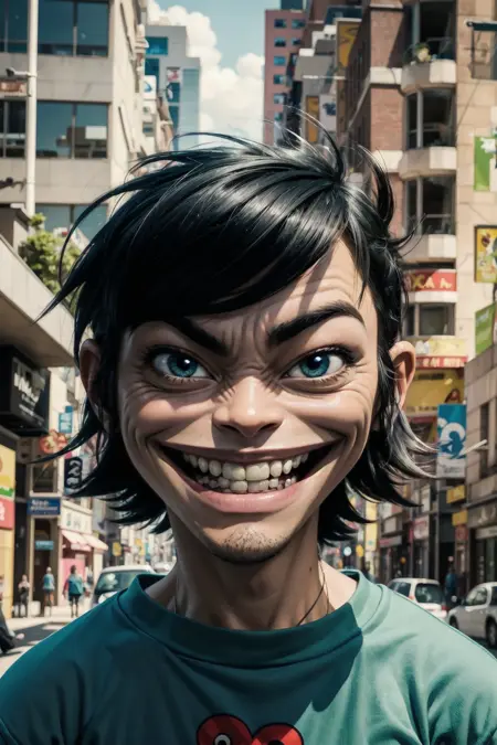 Jamie Hewlett Style (Gorillaz, Tank Girl)