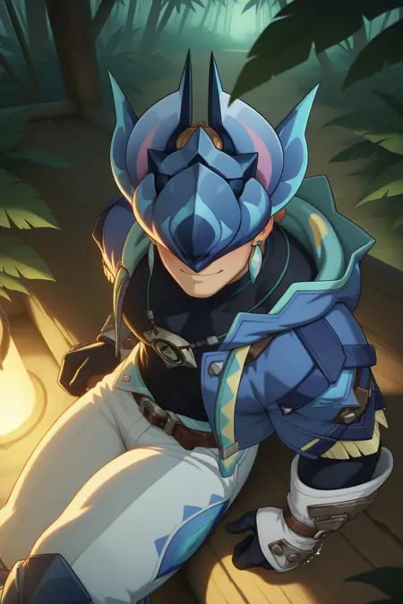 Iktomisaurus Icy Tidebearer (Genshin Impact)