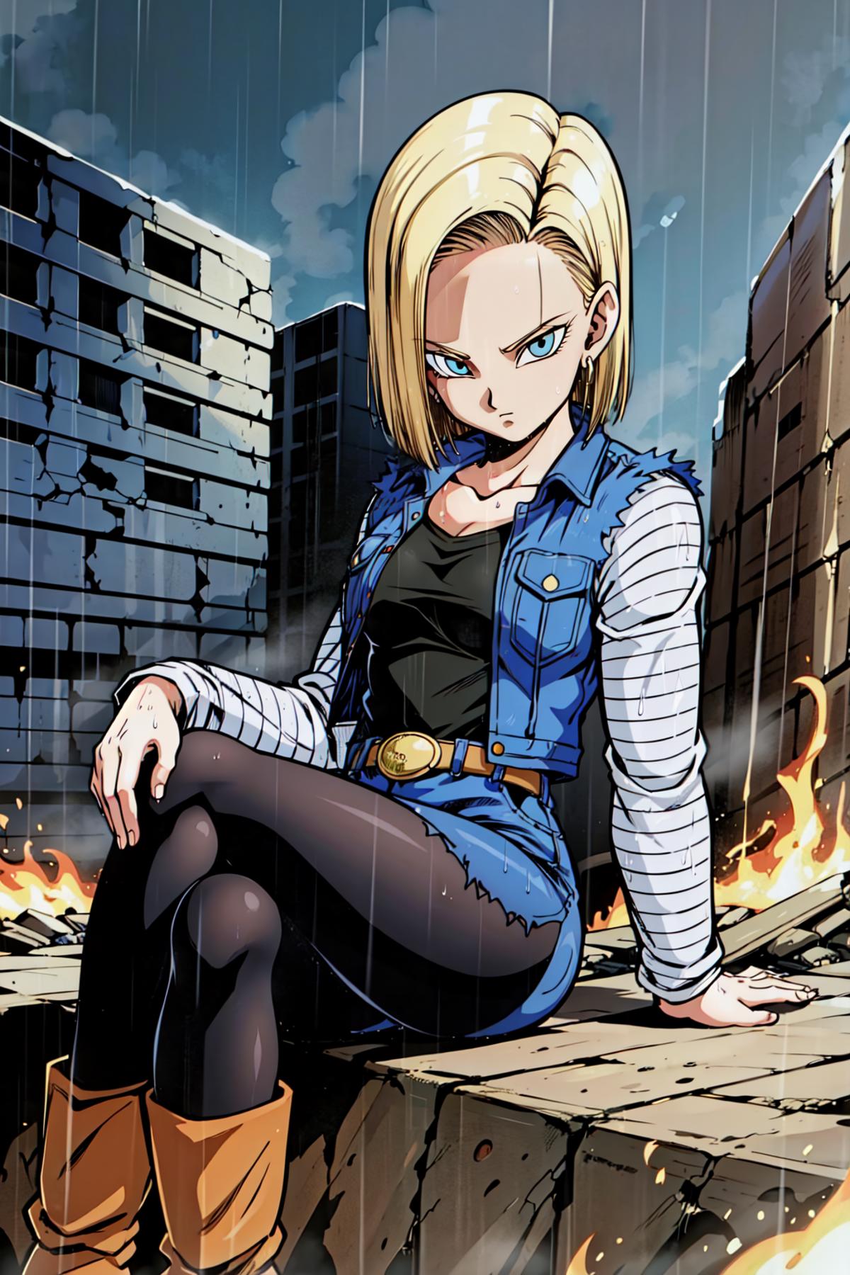 Android 18 - Dragon Ball Z image by HerschelLeVerrier
