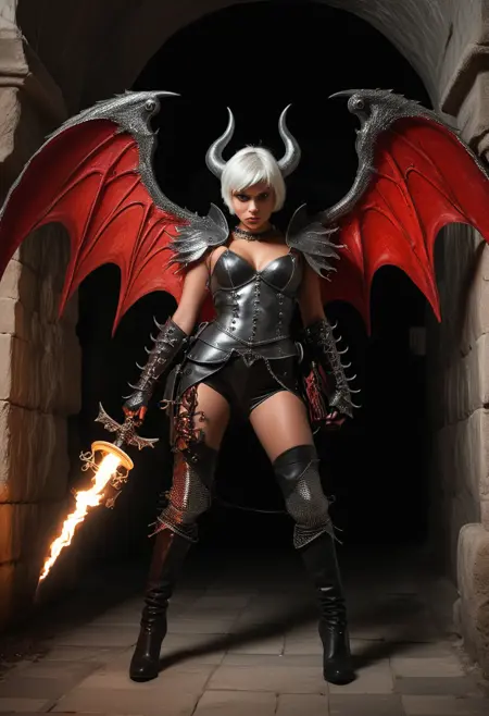 Dynamic Wildcard - armored demon unleashed