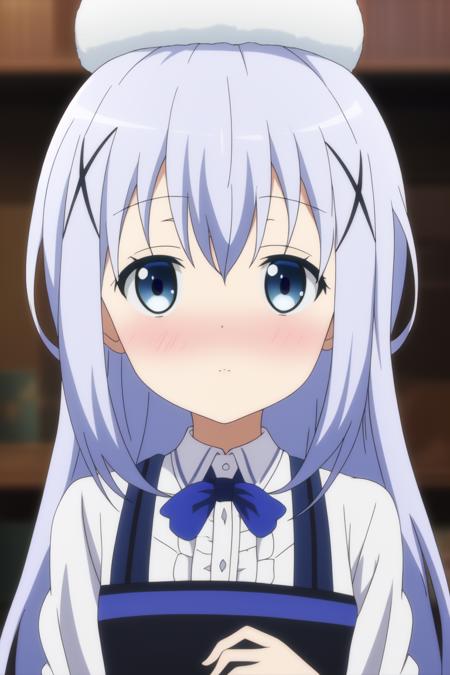 <lora:Gochuumon_kafuu chino:0.7> kafuu chino,, 8k, masterpiece, absurdres, anime,