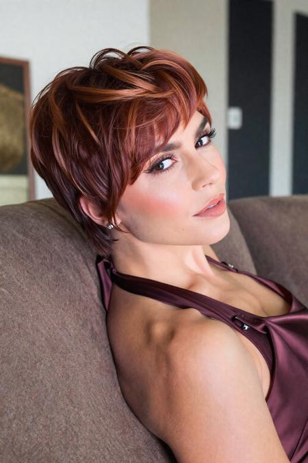 Short Pixie Layered Hairstyle V1