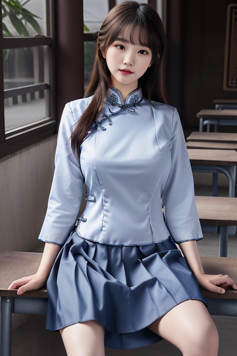 A simple school uniform一件简单的校服 image by Thxx