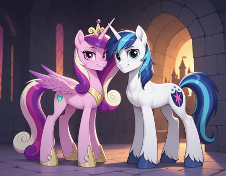 My Little Pony/MLP G4: Princess Cadance and Shining Armor V1