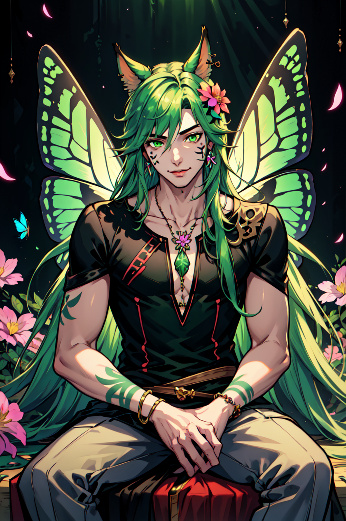 Genderless Fae Vibes image by duskfallcrew