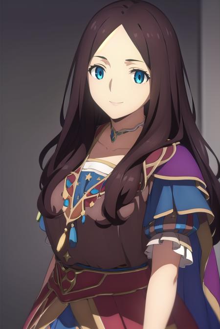 leonardodavinci, <lora:leonardo da vinci babylonia-lora-nochekaiser:1>,
leonardo da vinci, leonardo da vinci \(fate\), long hair, bangs, blue eyes, brown hair, (parted bangs:1.5), smile,
BREAK dress, short sleeves, choker, puffy sleeves, cape, puffy short sleeves, puff and slash sleeves,
BREAK indoors,
BREAK looking at viewer, (cowboy shot:1.5),
BREAK <lyco:GoodHands-beta2:1>, (masterpiece:1.2), best quality, high resolution, unity 8k wallpaper, (illustration:0.8), (beautiful detailed eyes:1.6), extremely detailed face, perfect lighting, extremely detailed CG, (perfect hands, perfect anatomy),