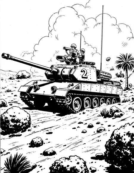 Commando Comics Art Style v1.0