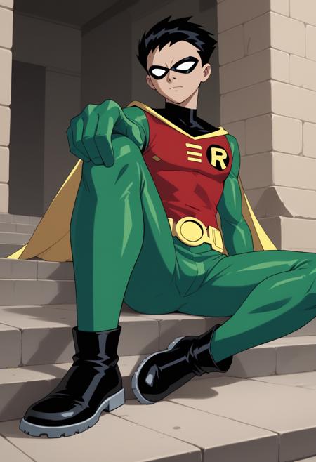 Robin (2 Looks) - Teen Titans - (Pony) / (Illustrious) Robin - (Teen Titans)